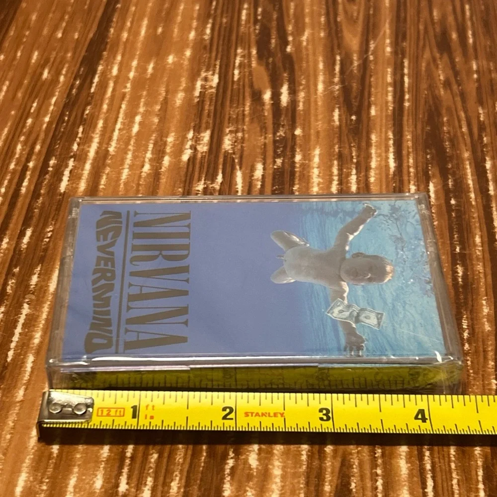 New NIRVANA Nevermind SEALED Cassette TAPE Silver Japan 2016 Limited RARE - Picture 12 of 13